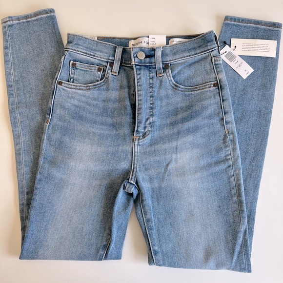 NWT Aritzia Denim Forum Lola Skinny Jean 25 Picture This Blue - Picture 7 of 9